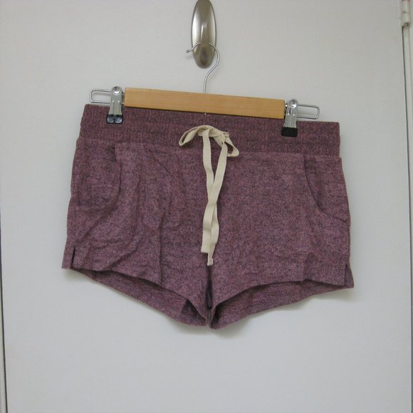 NWT Express purple heather booty lounge shorts XS extra small - Picture 1 of 6